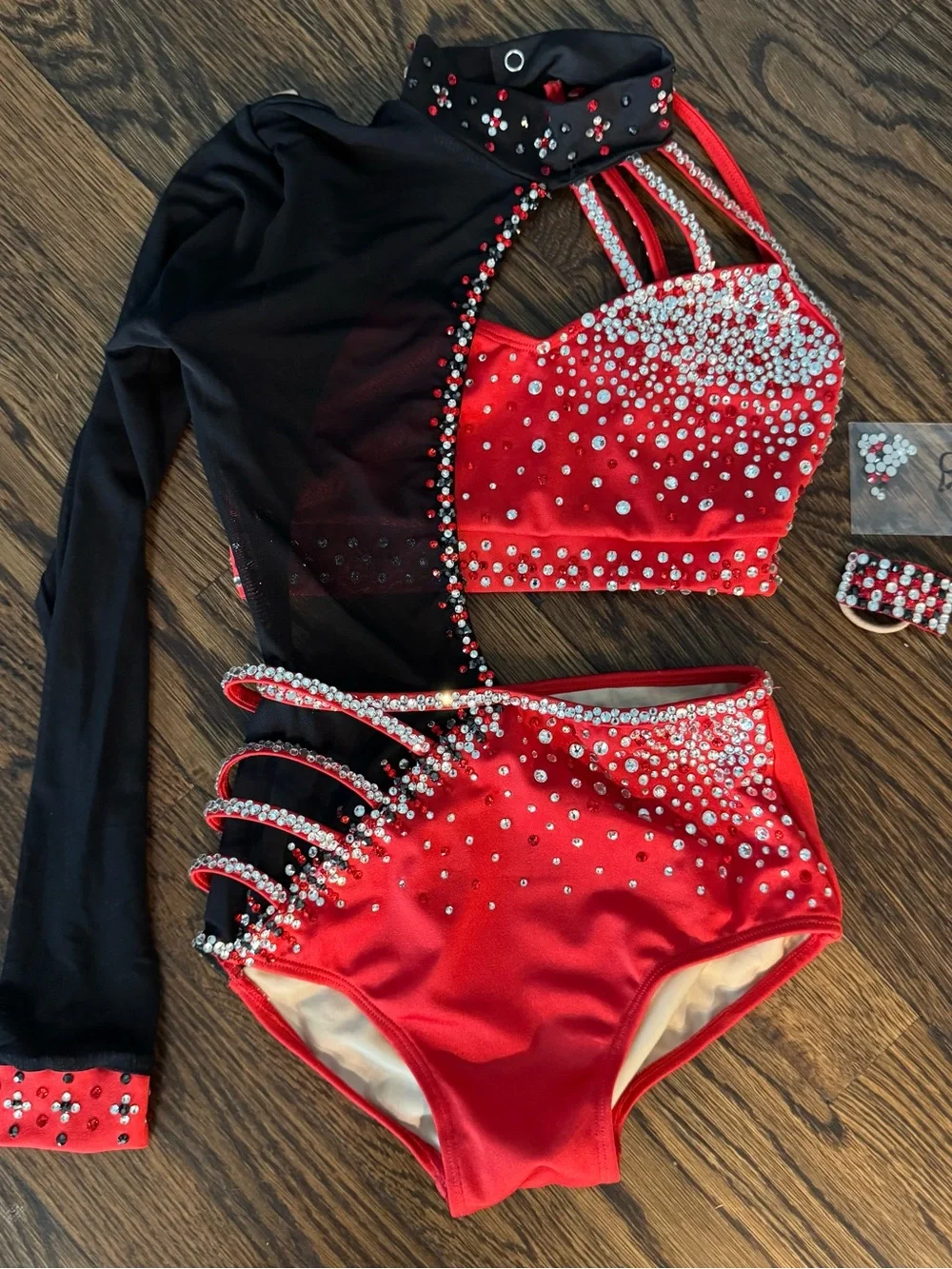 ❤️Bryn Lavinia Custom Solo Jazz Costume🖤